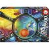 Puzzle - EDUCA - Space Walk - 500 Pieces - Science and Space Theme - Dimensions 48x34 Cm