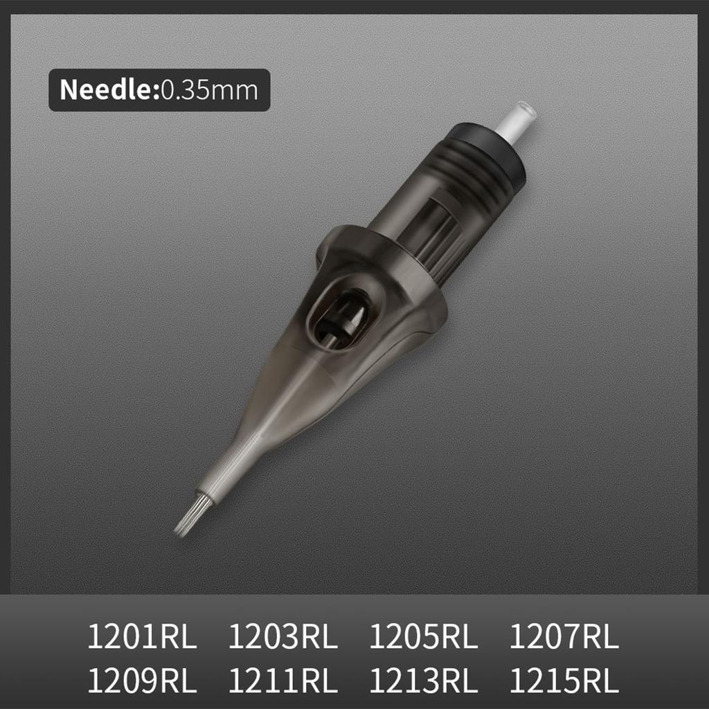 10 шт. иглы для картриджей для татуировки, профессиональные одноразовые полуперманентные иглы для макияжа бровей и губ для тату-машинки