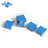 10PCS 3296W Trimmer Potentiometer 100R 500R 1K 2K 5K 10K 20K  50K 100K 200K 500K 1M 3296 Potentiometers Variable Resistor Kit