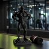 3D-печатная фигурка мускулистого мужчины, забавная мускулистая настольная скульптура, коллекционная статуэтка для спортзала и фитнеса, подарок для мужчин, бодибилдеров