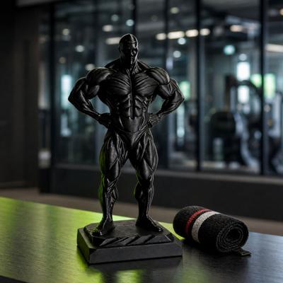3D-печатная фигурка мускулистого мужчины, забавная мускулистая настольная скульптура, коллекционная статуэтка для спортзала и фитнеса, подарок для мужчин, бодибилдеров