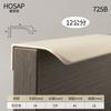 BCD-Minimalist Wardrobe Kitchen Cabinet Invisible Edge Banding Pulls Handles Khaki Beige Arc Drawer Furniture Hardware Handles