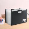 Accordion File Folder Expanding Vertical File Organizer 13 Pockets Folder with Colored