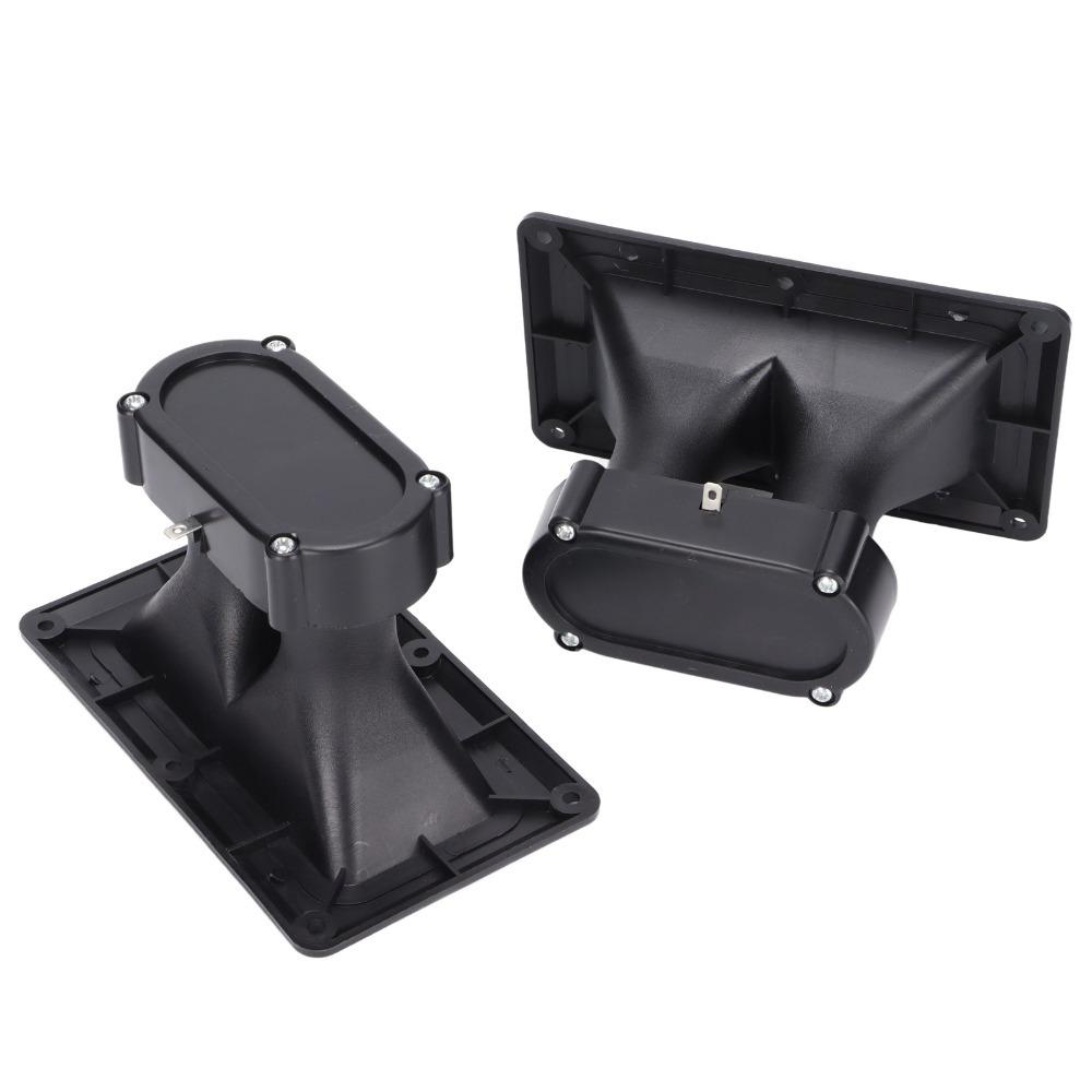 2 шт. 75-150 Вт Рупорный Твитер Двойной Привод Широкоугольный Рупор Пьезоэлектрический Динамик Система Звукоусиления