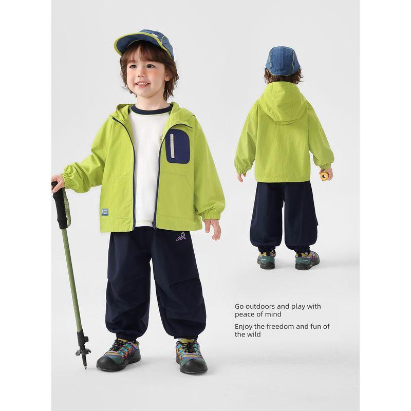 Boys' Outdoor Clothing, Mountain Style, Spring and Autumn 2026 New Model, Children's Three-Proof Jacket, Spring Outfit, Baby Children's Clothing Top