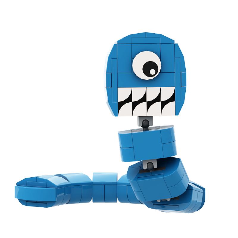 Gobricks Garten Of Banban Bricks Game Green Headed Monster Flamingo MOC Model Building Blocks Children's Educationa Gifts