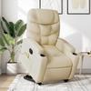 VidaXL Electric Massage Recliner, Relaxation Chair with Adjustable Backrest and Footrest, Seat of 3204641