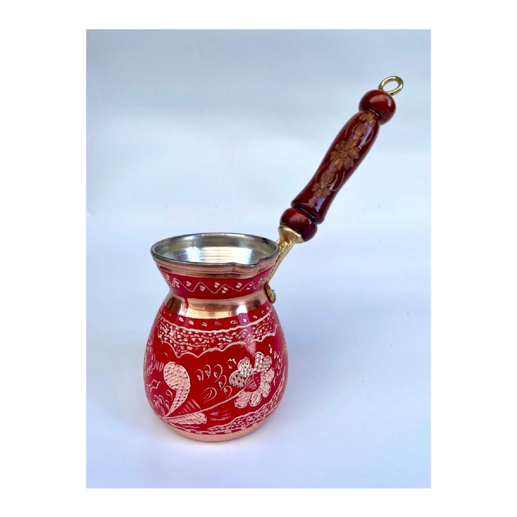 Медный кофейник ручной работы