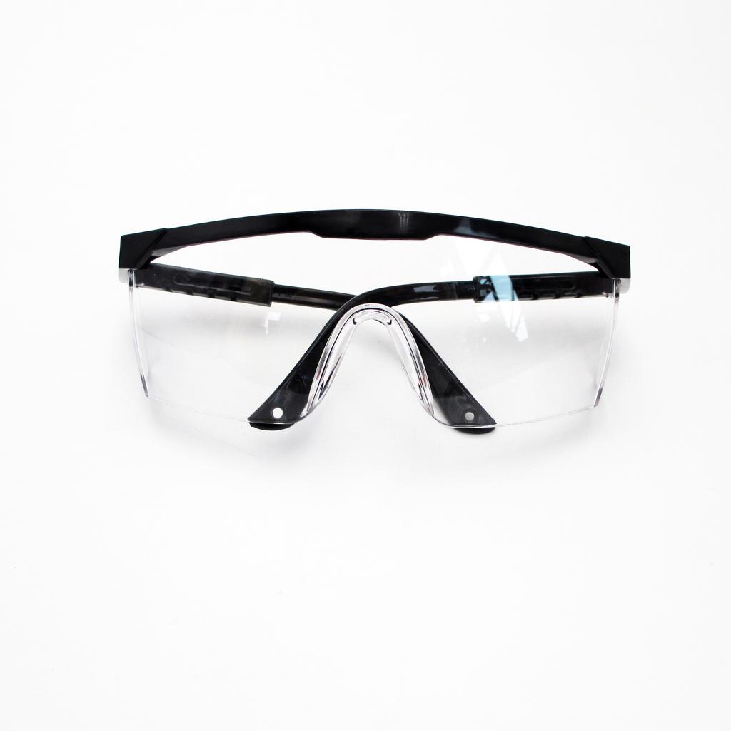 Transparent Safety Glasses with Louver Vents, Anti-Splash Outdoor Protective Goggles for Chemical Experiments Welding, Unisex Trendy