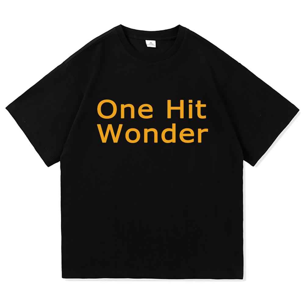 Бенсон Бун ONE HIT WONDER В той же одежде Футболка Мужская/женская Одежда Винтажная Харадзюку Высококачественные Футболки для Любителя