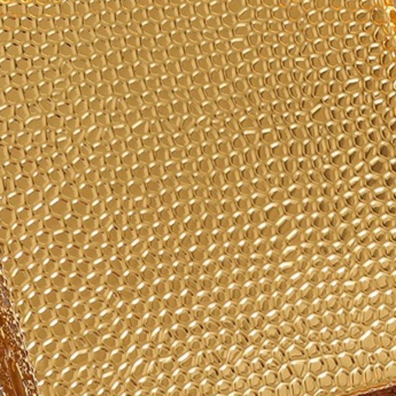 European Style Fruit Plate,Golden Alloy Square Shape Hollowed-out Candy Tray,20 cm Food Snack Disc,Wedding Housewear Decoration