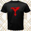 Gatchaman Cartoon Movie Chest Logo Black Unisex T-Shirt