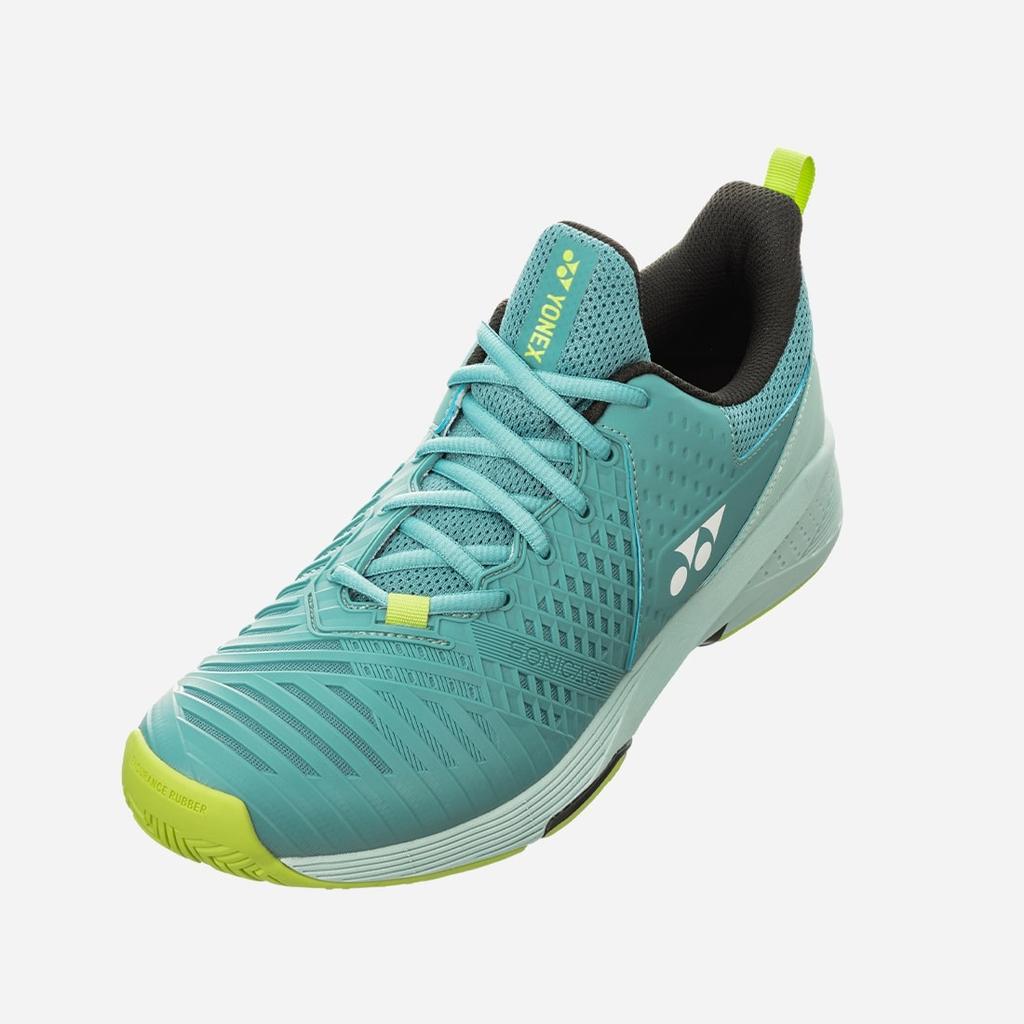 Yonex Sht-S3Wacex (Sonicage 3 Ac Wide/2023) Теннисные кроссовки Sony Cage 3 для всех покрытий Синий/Дымчато-синий/Белый