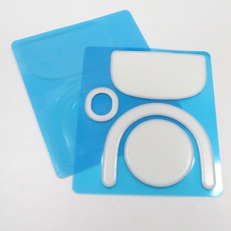 Наклейки-скейты для мыши Ice Edition, ножки для мыши, круглые глайды, закругленные края для мыши GProWireless GPROX Superlight 2