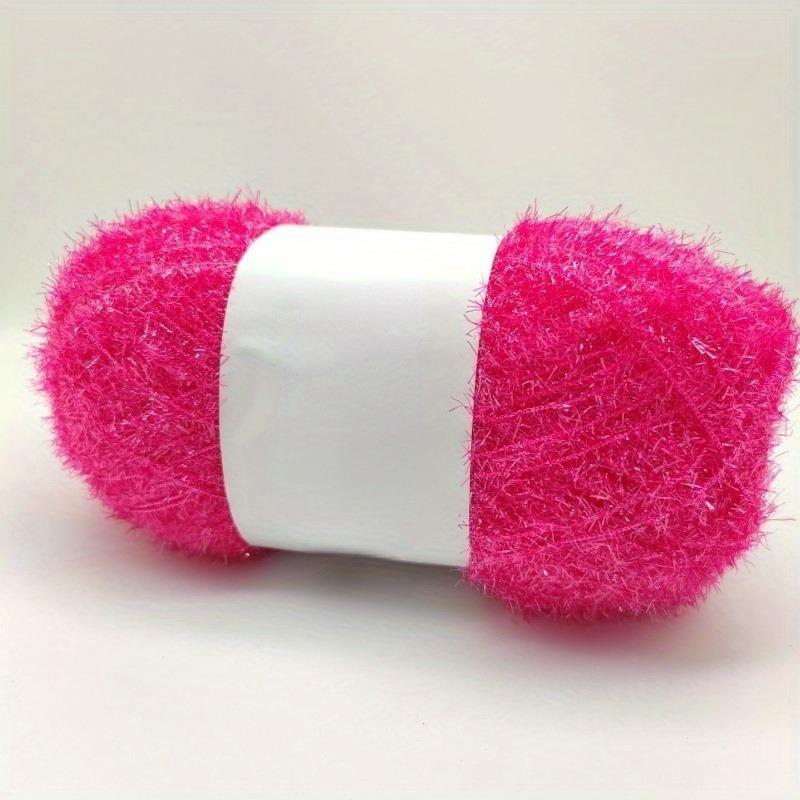 6pcs Segment Dyed Raffia Yarn for Beach Bags Chunky Polyester Bundle (300g) - Textured Crochet Knitting Yarn for DIY Tote Bags, Shawls