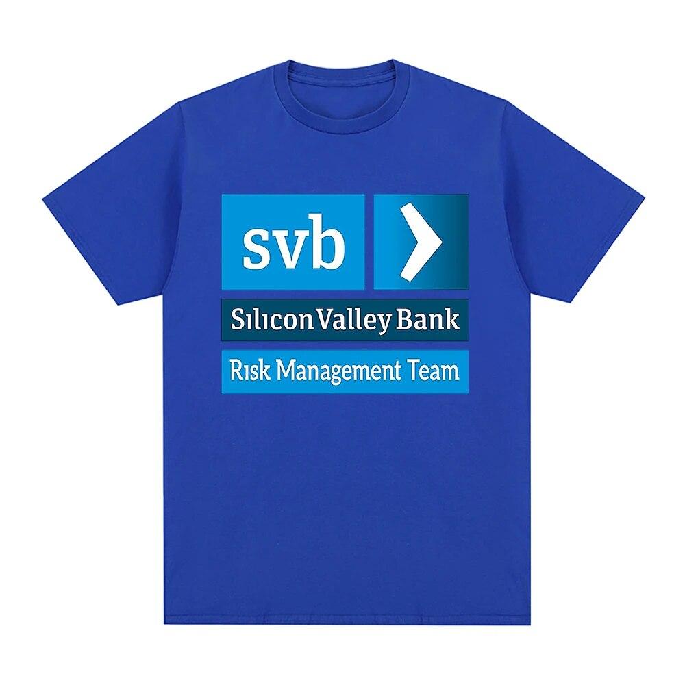 Футболка Silicon Valley Bank Risk Unisexagement Dept, унисекс/женские футболки Harajuku с эстетическим рисунком, унисекс, большие хлопковые футболки песочного цвета