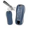 Чехол для ключей для Porsche Key Holder Key Cover key protection key protection Porsche new 911 Carrera Macan New Panamera Cayenne Panamera Anti-fall fashion blue