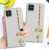 Прозрачный чехол для Samsung Galaxy A52 A12 A51 A32 A21s A71 A32 A22 50 A70 A31 A72 5G чехол для телефона розовое золото 26 букв ABC