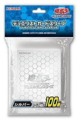 OCG Duel Monsters Протекторы для карт Дуэлиста Серебряная упаковка Yu-Gi-Oh!