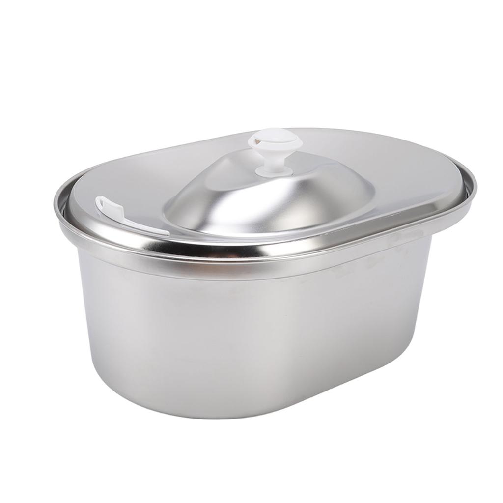 Поилка для домашних животных тихая 4 л большой емкости из нержавеющей стали автоматический диспенсер для воды для кошек и собак