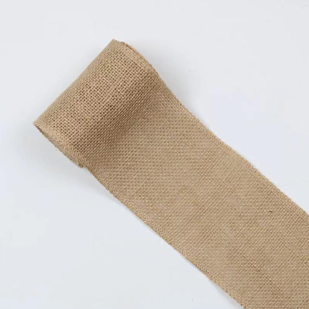 3mm 4mm 5mm 6mm 8mm 10mm 12mm Jute Ribbon DIY Wedding Hemp Ribbon Natural Jute Fabric Burlap