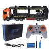 RC Semi Truck with Trailer Double Layer Full Function Sound Light Rechargeable Remote Control