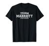 Team Marriott Proud Last Name Last Name Gift T-Shirt