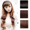 Women's Fashion Sexy Stylish Curly Wavy Half-head Hair Band Hair Extension Wig