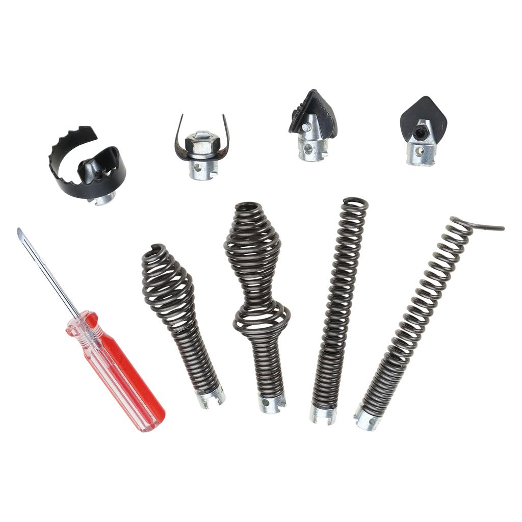 16mm Drain Cleaner Combination Cutter Heads Set Pipe Cleaning Tool for Efficient Pipe Unclogging In Kitchen and Bathroom