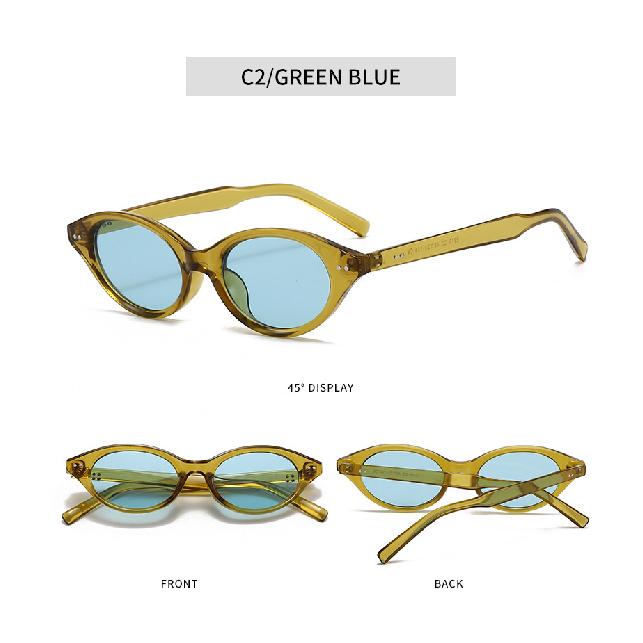 Cat-eye sunglasses, stylish sunglasses for street photography, sun-shielding eyewear