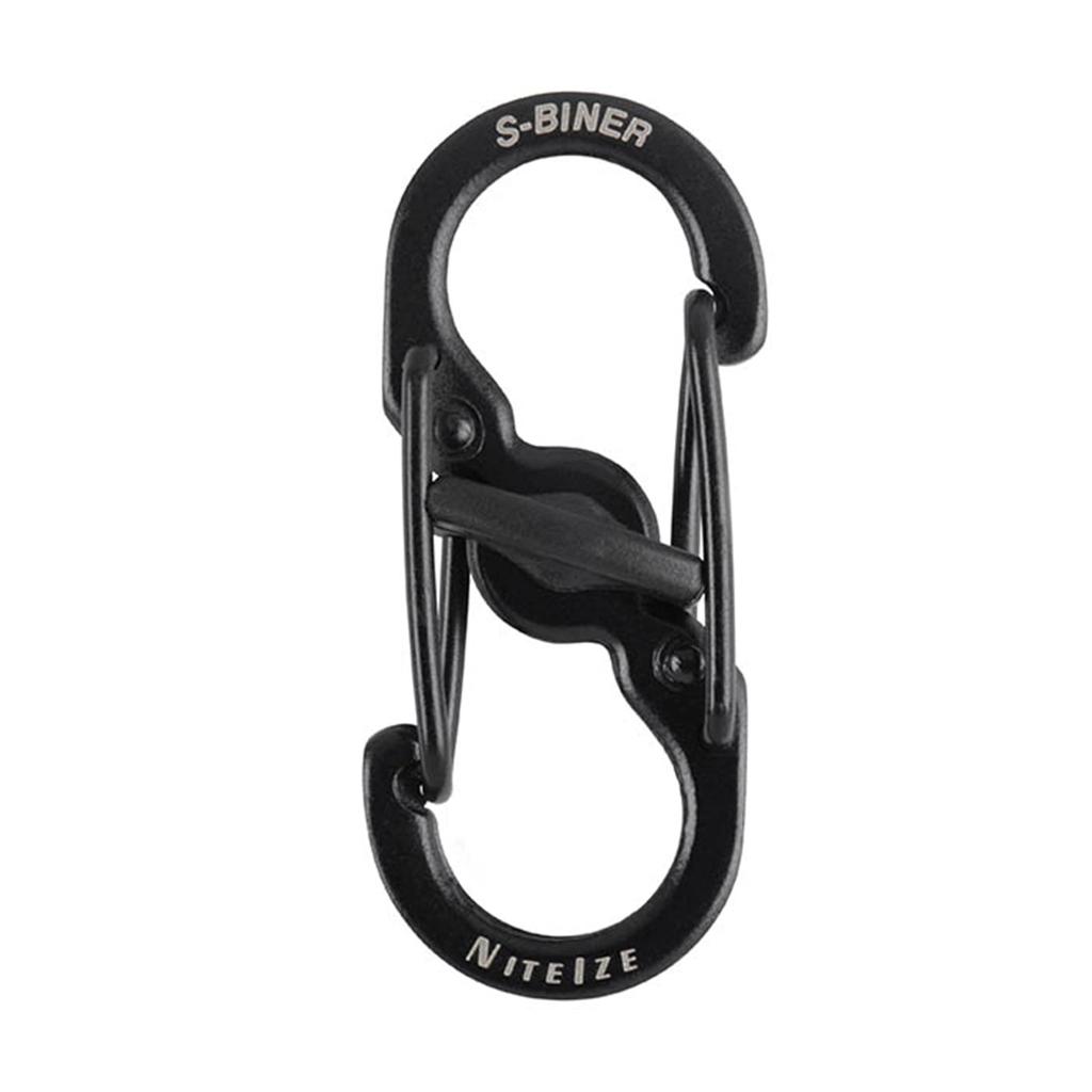 NITEIZE Карабин Microlock Черный 5 шт.