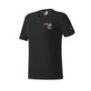Fila Fitness Versatile Comfortable Casual Sports Simple Skin-Friendly Knitted Short Sleeve T-Shirt Women Tops Deep-Black A11W521105F-BK