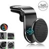 Magnetic Car Phone Holder Air Vent Clip Mount 360 Rotation Mobile Bracket GPS Cell Phone Stand In Car For IPhone Samsung Huawei