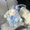 Adorable Lop-Eared Rabbit Plush Charm - Bag Pendant & Accessory Gift