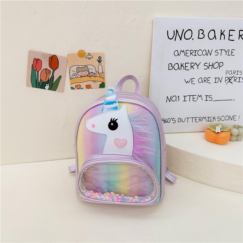 Cute Animal Pattern Backpack For Boys And Girls Durable Nylon School Bag