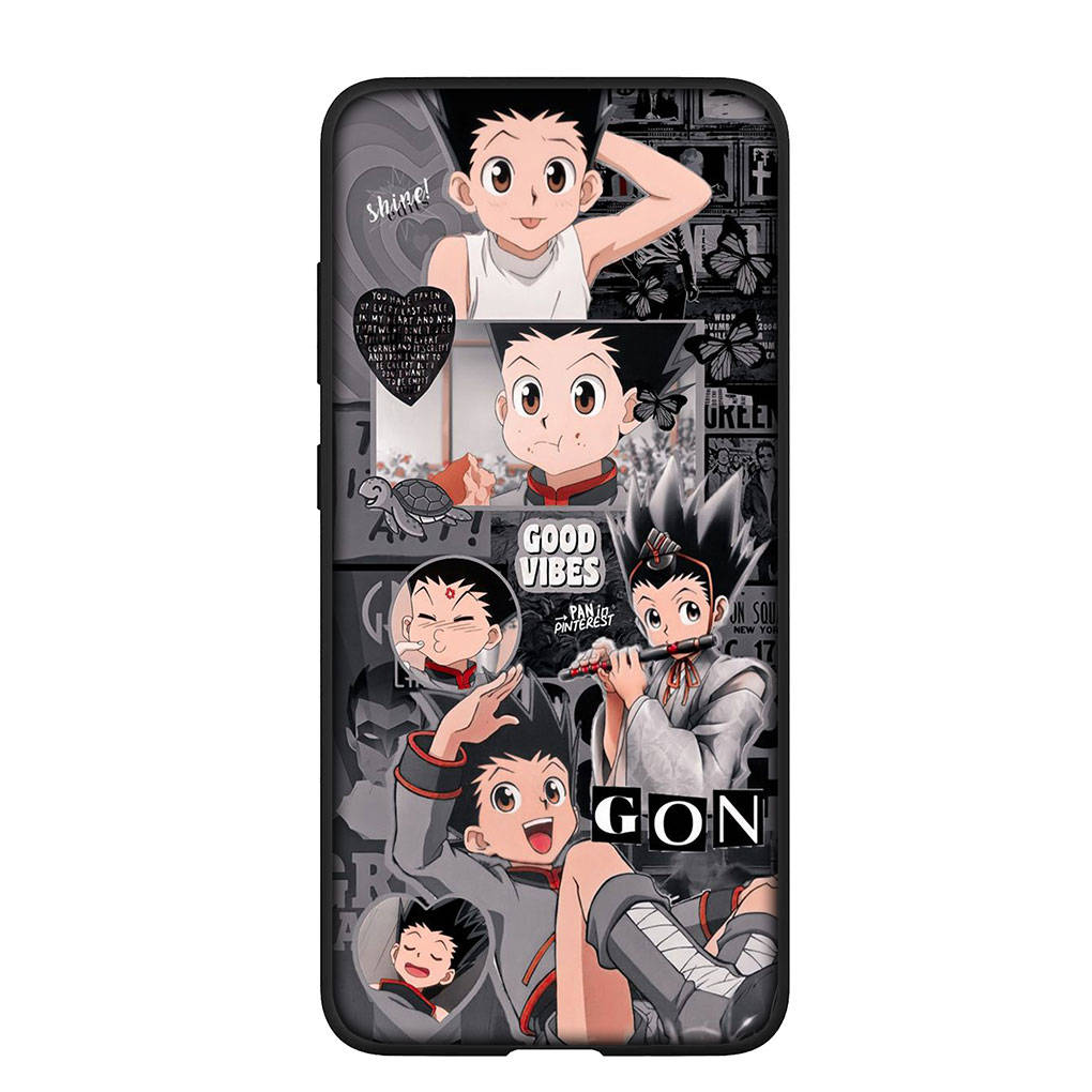 Чехол для телефона Samsung Galaxy S25 S24 S23 iPhone 16 15 Xiaomi Redmi Note 14 13 12 16E X 11 Pro Max OPPO Moto Huawei Gon Freecss Killua Hunter X Hunter