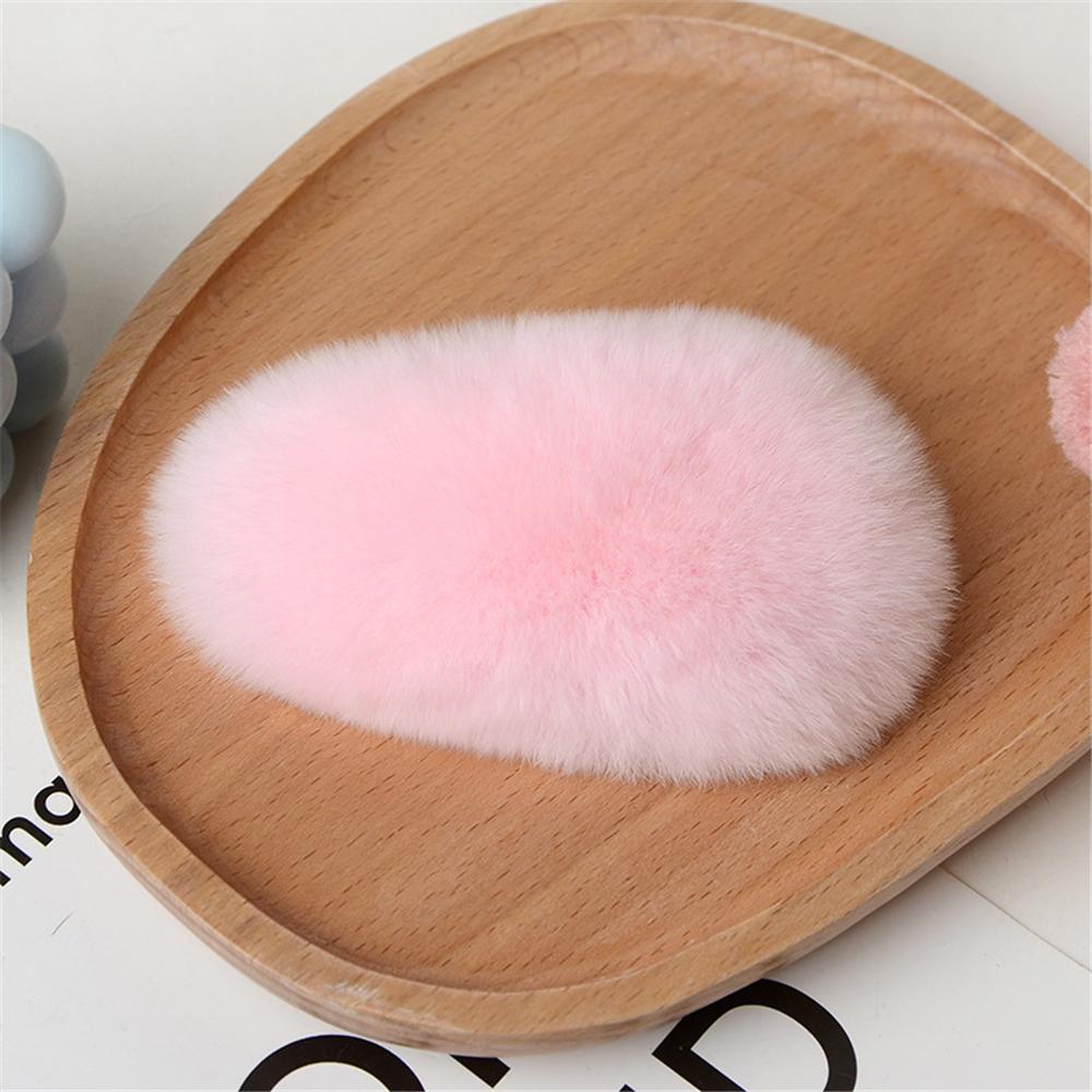 1/3 шт. Зимняя милая пушистая заколка для волос для женщин и девочек, однотонная боковая заколка для волос, BB-заколка, милая плюшевая заколка для волос, цветной аксессуар для волос