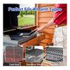 Barbecue Cleaning Brush - 3 Pieces - Stainless Steel - 3 In 1 - Rustproof - Durable