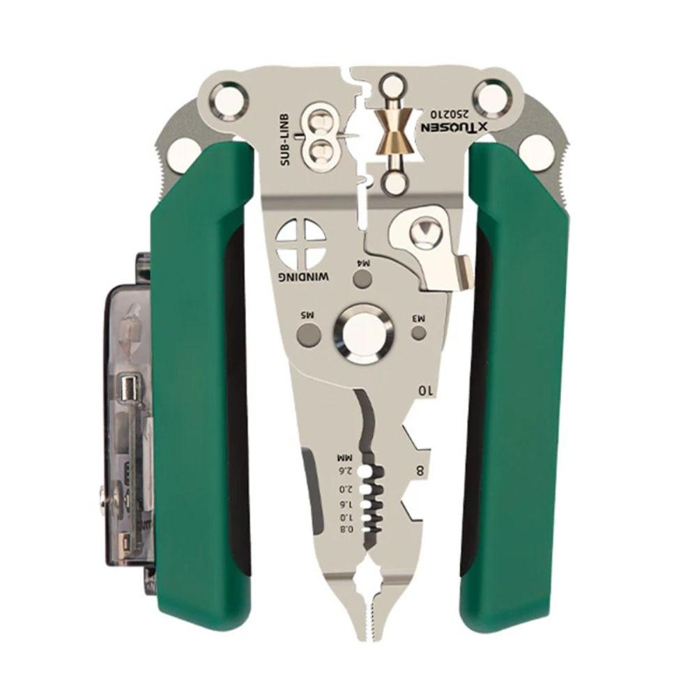 Multifunctional Electrical Test Pen Foldable Cable Cutter Crimper Tool  Crimping Application