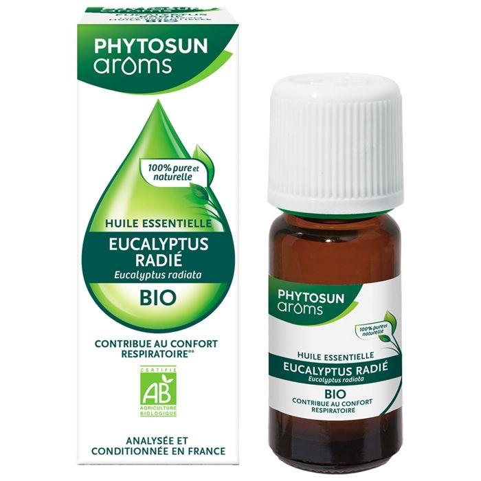 Phytosun Arôms Huile Essentielle Eucalyptus Radié Bio 10ml
