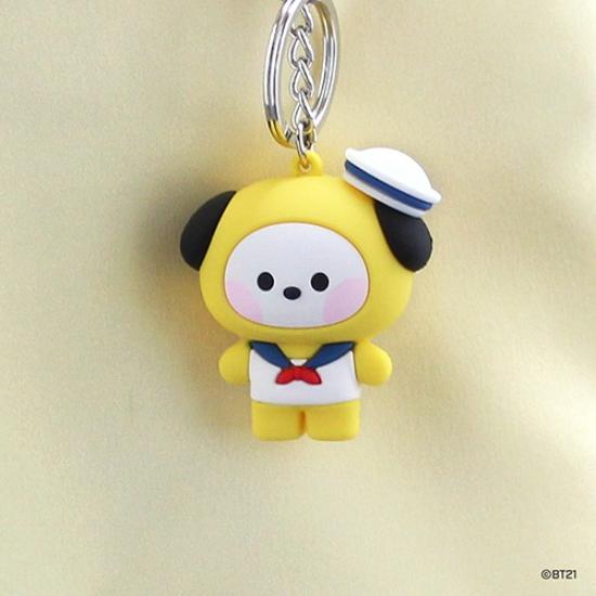 BT21 Брелок для ключей с фигуркой Marine ver.