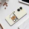 For Xiaomi Redmi Turbo 4 5G/Poco X7 Pro 5G Case Three Animal Dolls Pattern Printing Straight Edge TPU Phone Back Cover