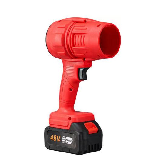 Беспроводной мощный реактивный вентилятор с высокоскоростным бесщеточным двигателем мощностью 1050 Вт, работающий от аккумулятора, ручной канальный турбовентилятор высокой мощности