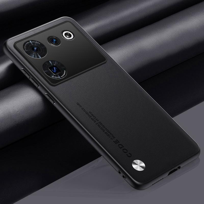 Роскошный чехол из искусственной кожи для Nubia Z50 Ultra 5G, силиконовый противоударный чехол с полной защитой для телефона ZTE Nubia Z50 Ultra.