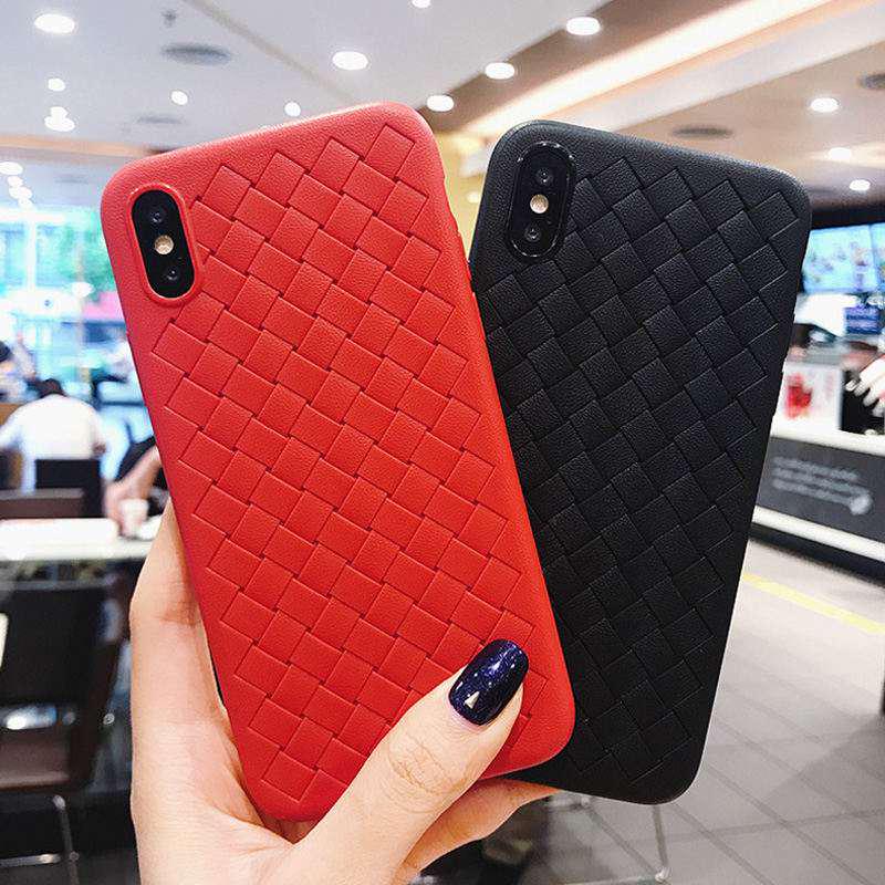 Роскошный сетчатый чехол Breathe Weave для iPhone Huawei Xiaomi Samsung Galaxy Силиконовая задняя крышка
