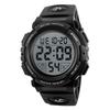 Datirzyx Digital Watch with Large Sports and Running and Time Signal Functions Men's Easy-to-Read Display, Waterproof, Functions, Stopwatch, Alarm,