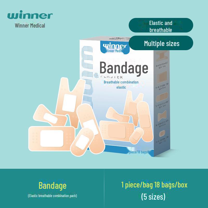 Winner Steady Дружелюбный к коже дышащий детский пластырь для ран для домашнего использования