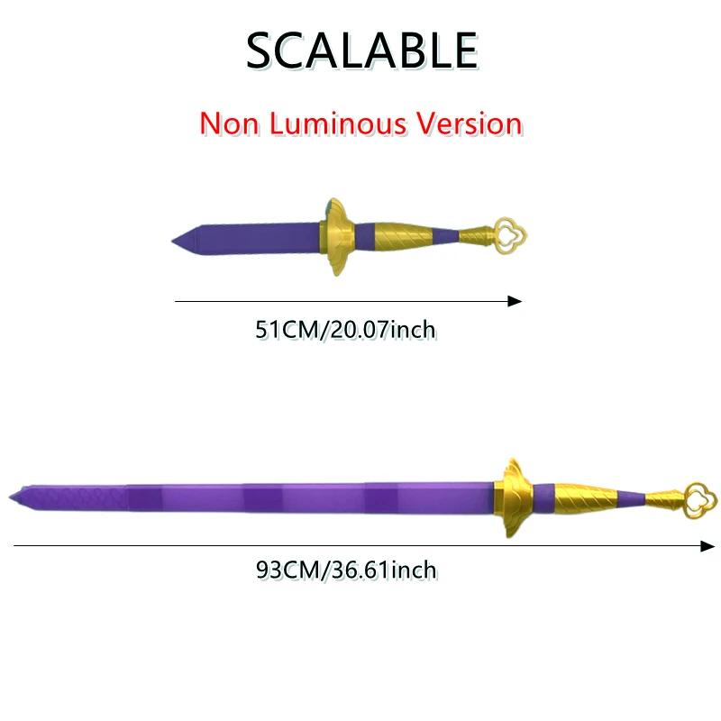K-pop Охотники на демонов Руми Косплей Подсветка Меч Оружие Ролевые реквизиты для Идола Женской группы Хэллоуин Карнавальный костюм Аксессуары
