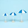 Miniature Beach Sun Umbrella Figurines DIY Crafts Fairy Garden Doll Accessories Micro Landscape Decoration Home Decor