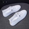 Small White Shoes Women's Shoes Spring and Summer Leather Flat Breathable Casual Single Shoes for Female Students